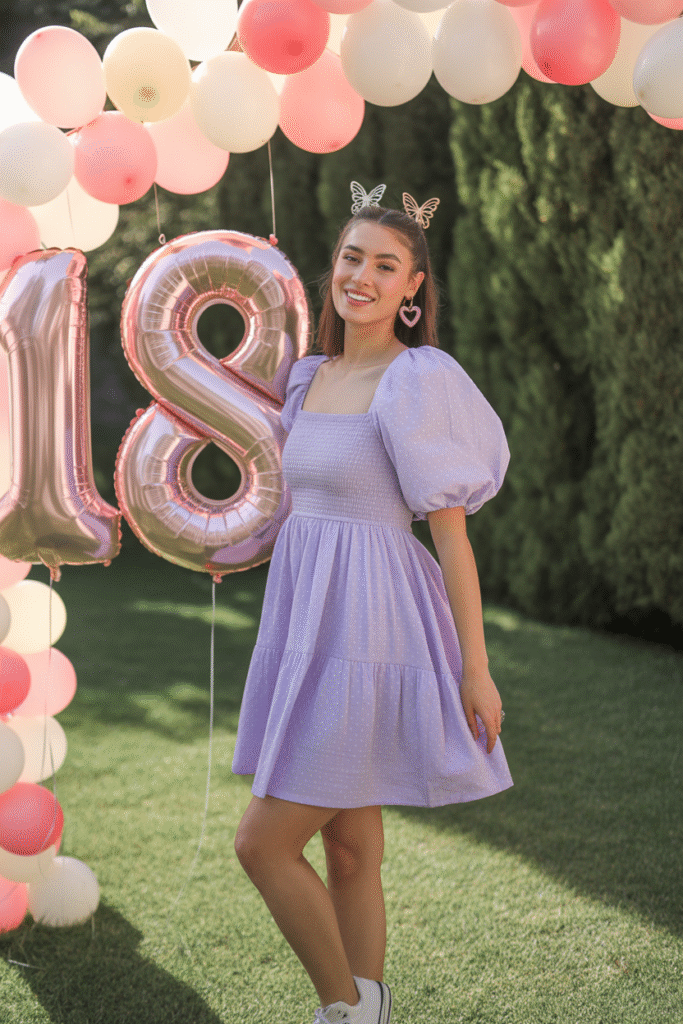 18th Birthday Pastel Mini and Sneakers