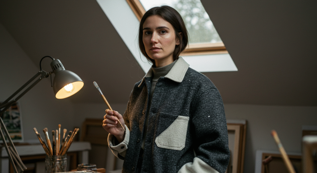 Striped Sweater Jacket: The Must-Have Layering Piece for Every Season 7 COS Recycled Wool Workwear Stripe Jacket