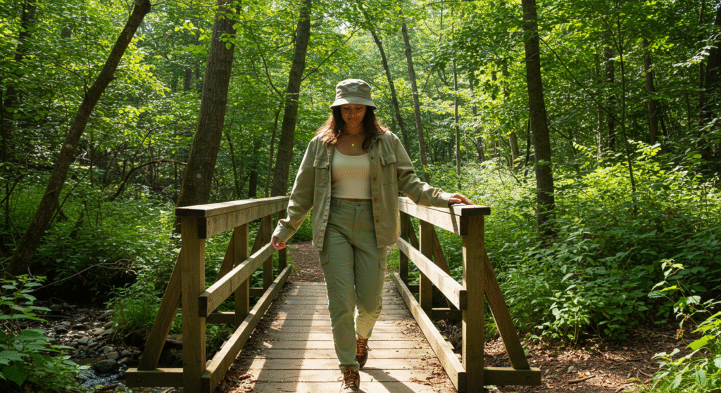 18 Spring Outfit Ideas to Refresh Your Wardrobe in 2026 12 Cargo Pants and Ribbed Tank