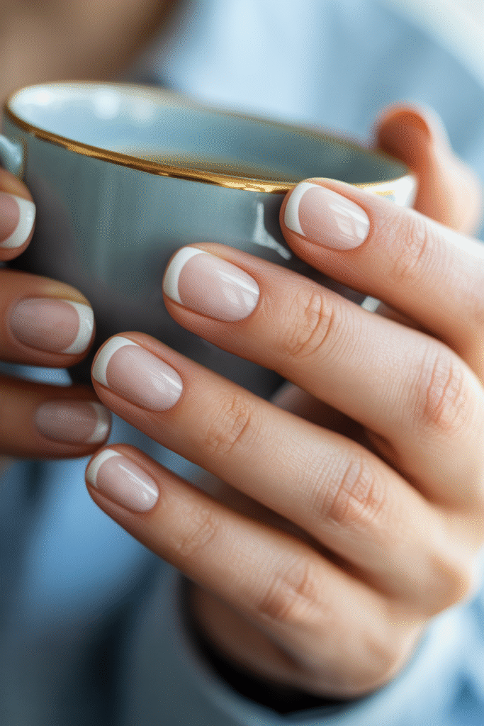 12 Short Nails Design : Cute and Easy Ideas for 2025 2 Classic and Timeless Short Nail Designs