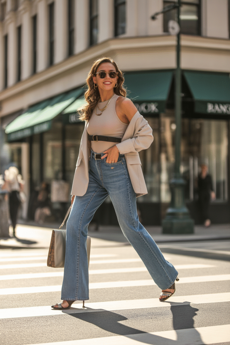 12 Best Leg Jeans Outfit Ideas That Are Stylish and Easy to Wear