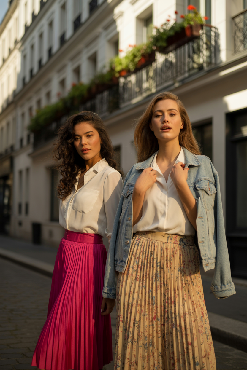 Long Skirt Outfit Ideas