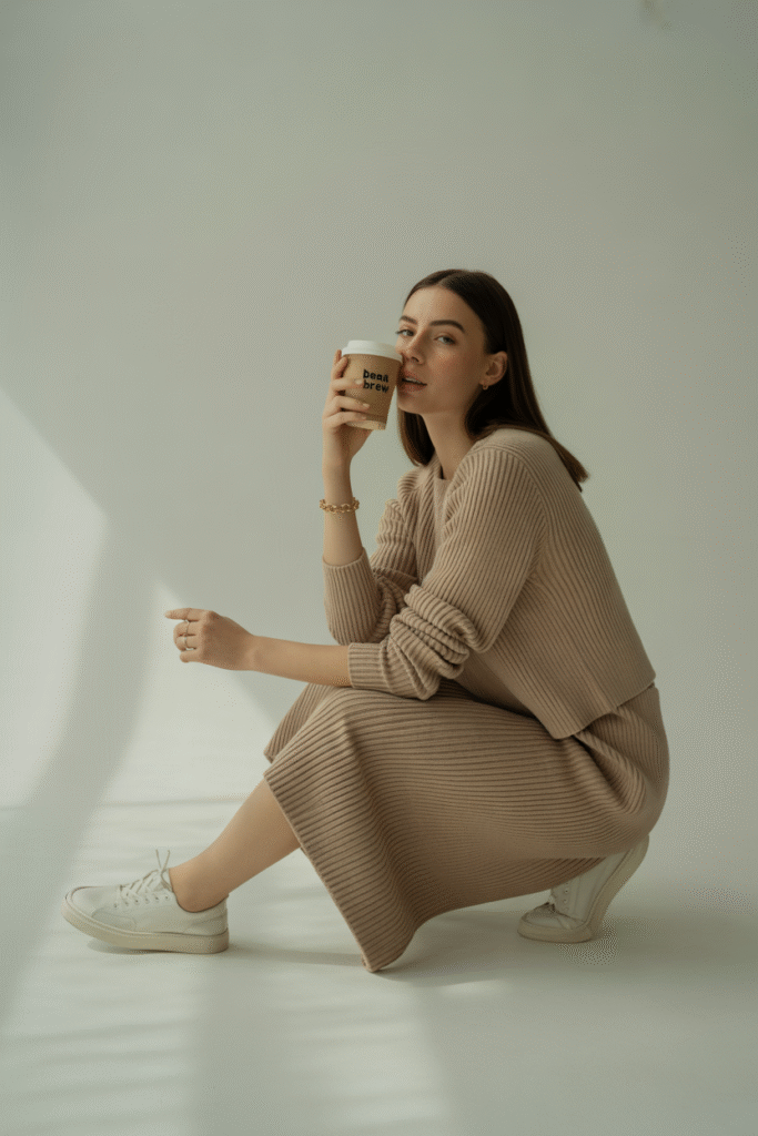Matching Knit Set