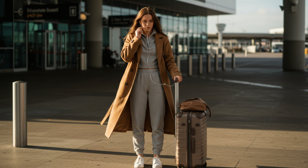 18 Spring Outfit Ideas to Refresh Your Wardrobe in 2026 9 Monochrome Tracksuit topped with a Trench