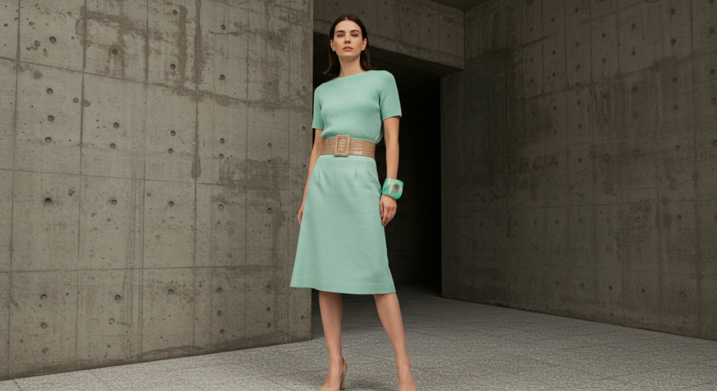 18 Spring Outfit Ideas to Refresh Your Wardrobe in 2026 17 Pastel Co Ord Set with Statement Belt