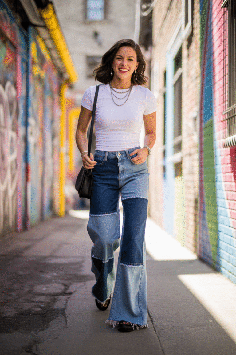 Patchwork Denim Jeans: How to Style and Why They’re Making a Major Comeback 2025