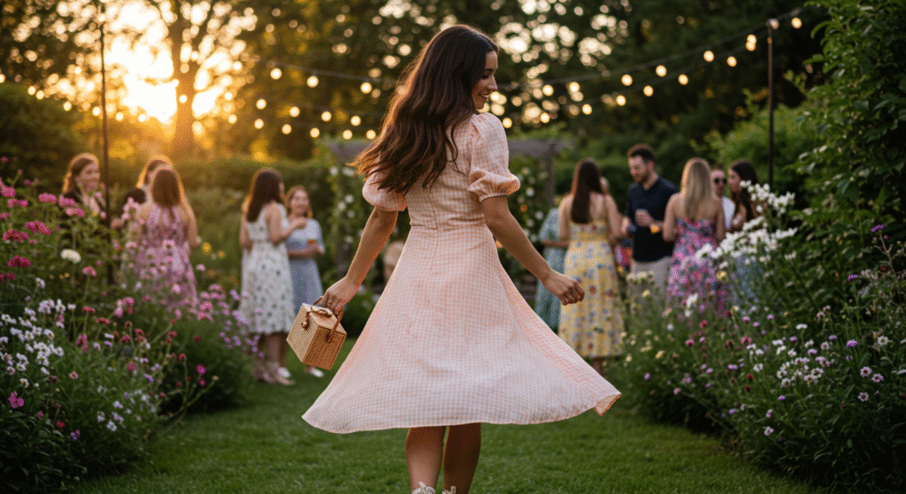18 Spring Outfit Ideas to Refresh Your Wardrobe in 2026 13 Puff Sleeve Midi Dress