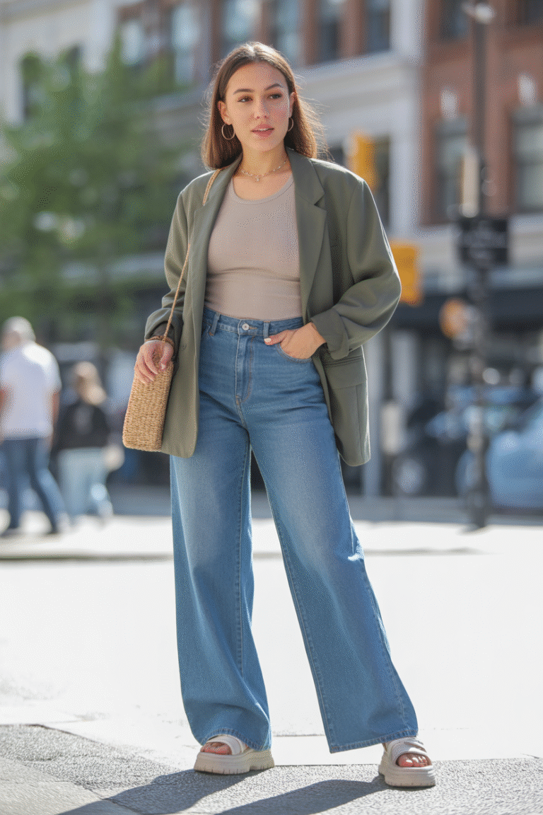 15 Best Wide Leg Jeans Outfit Ideas to Elevate Your Everyday Style