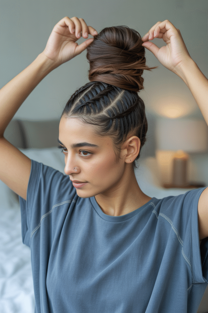 5 Minute Messy Buns: Chic Styles in No Time 8 For Long or Thick Hair