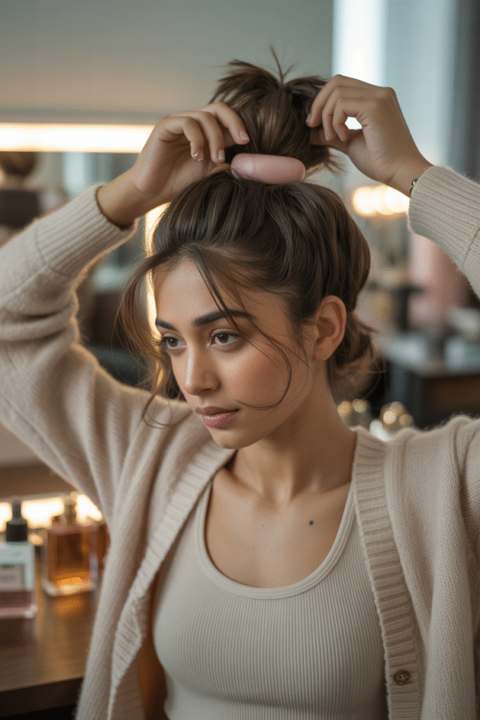 5 Minute Messy Buns: Chic Styles in No Time 9 For Thin or Fine Hair