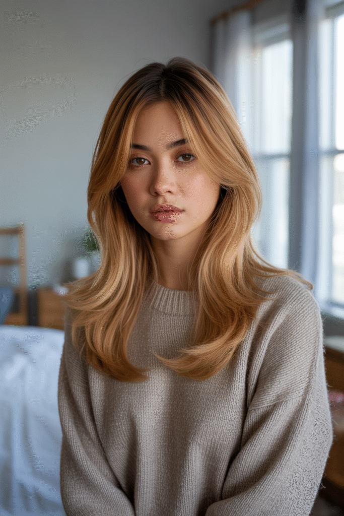15 Honey Brown Balayage Ideas for a Sun-Kissed Look 10 Honey Face-Framing Pieces