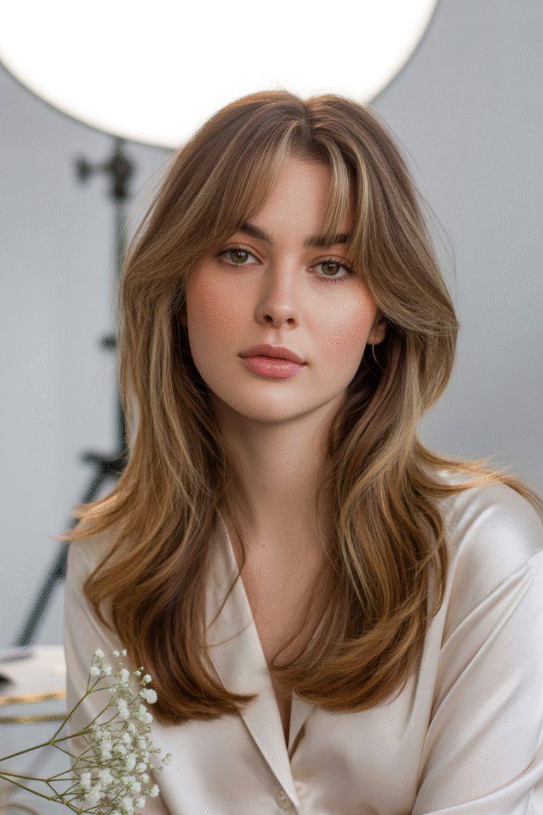 13 Light Bangs Wispy Hairstyles for a Feminine and Modern Touch