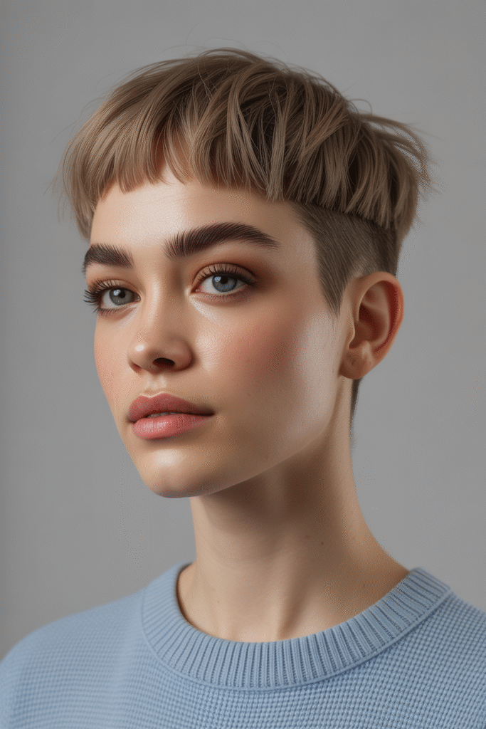 15 Face Framing Curtain Bangs That Are Total Game-Changers 7 Micro Curtain for Short Cuts