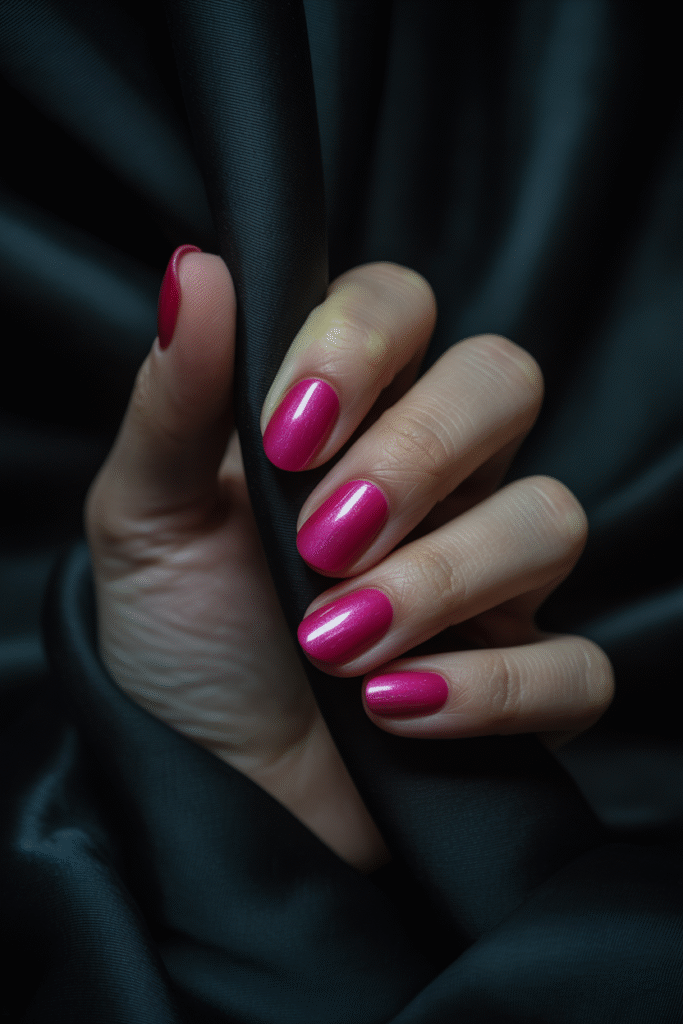 Pretty in Pink: 14 Must-Try Pink Nail Designs for Every Mood 13 Pink Cat Eye Effect