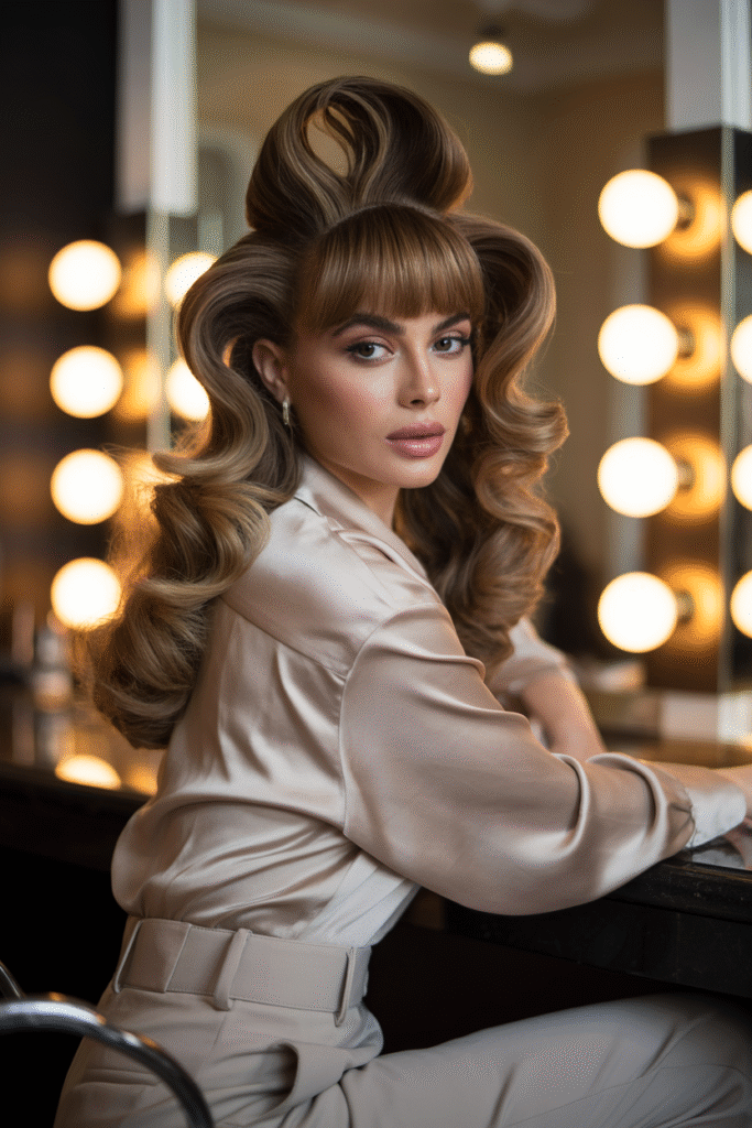 12 Butterfly Haircut Ideas with Curtain Bangs (2025) 4 The Bombshell Butterfly