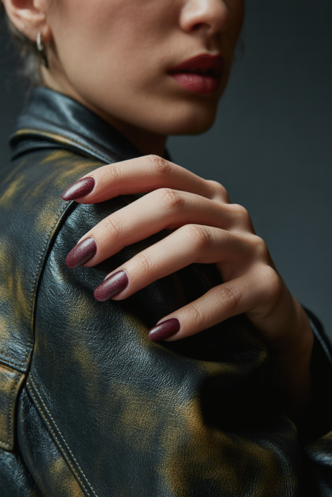 12 Captivating Short Almond Acrylic Nail: Chic Designs for 2025 12 The Matte Finish
